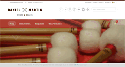 Desktop Screenshot of danielmartin-mallets.com
